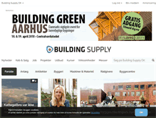 Tablet Screenshot of building-supply.dk